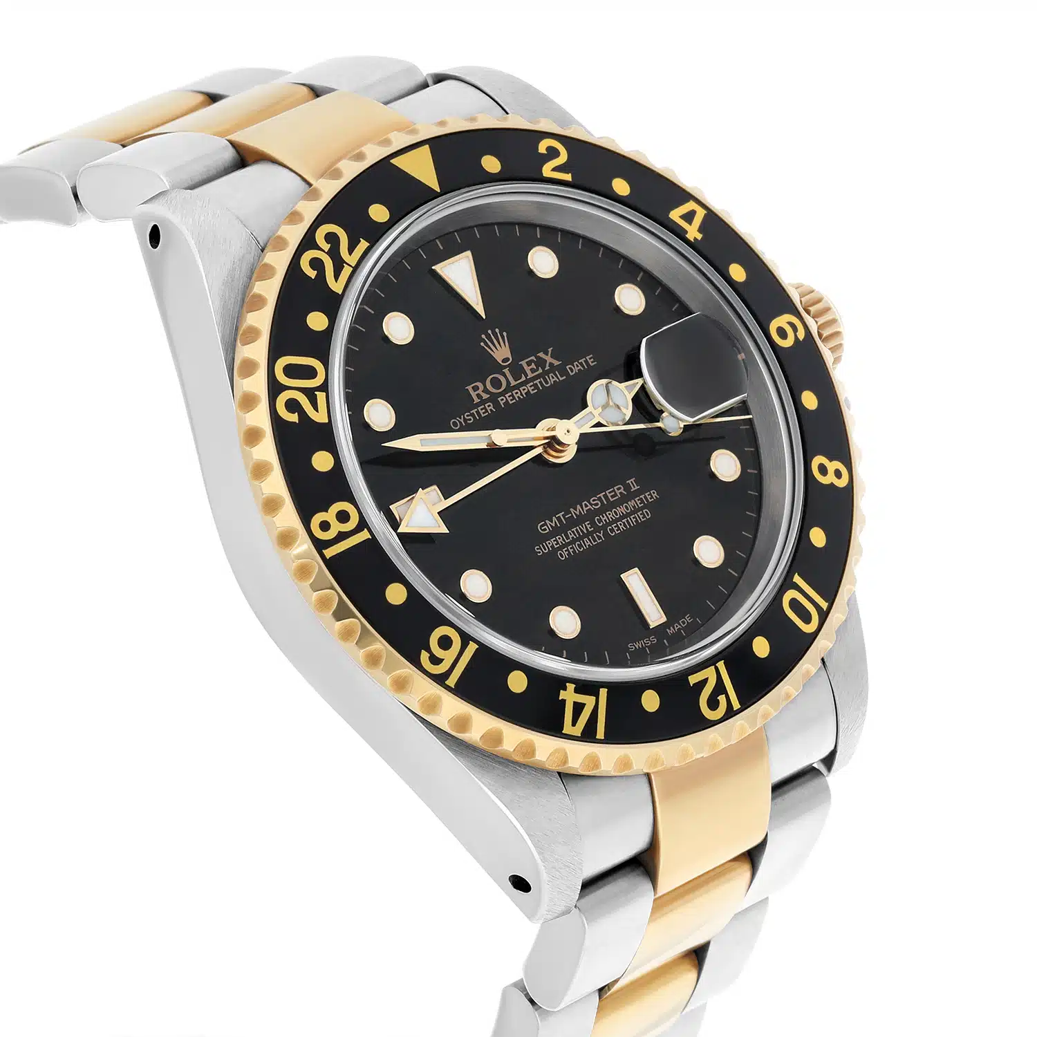 Rolex GMT-Master II 16713 18K & Stainless Steel Black Dial 40mm Watch – image 6