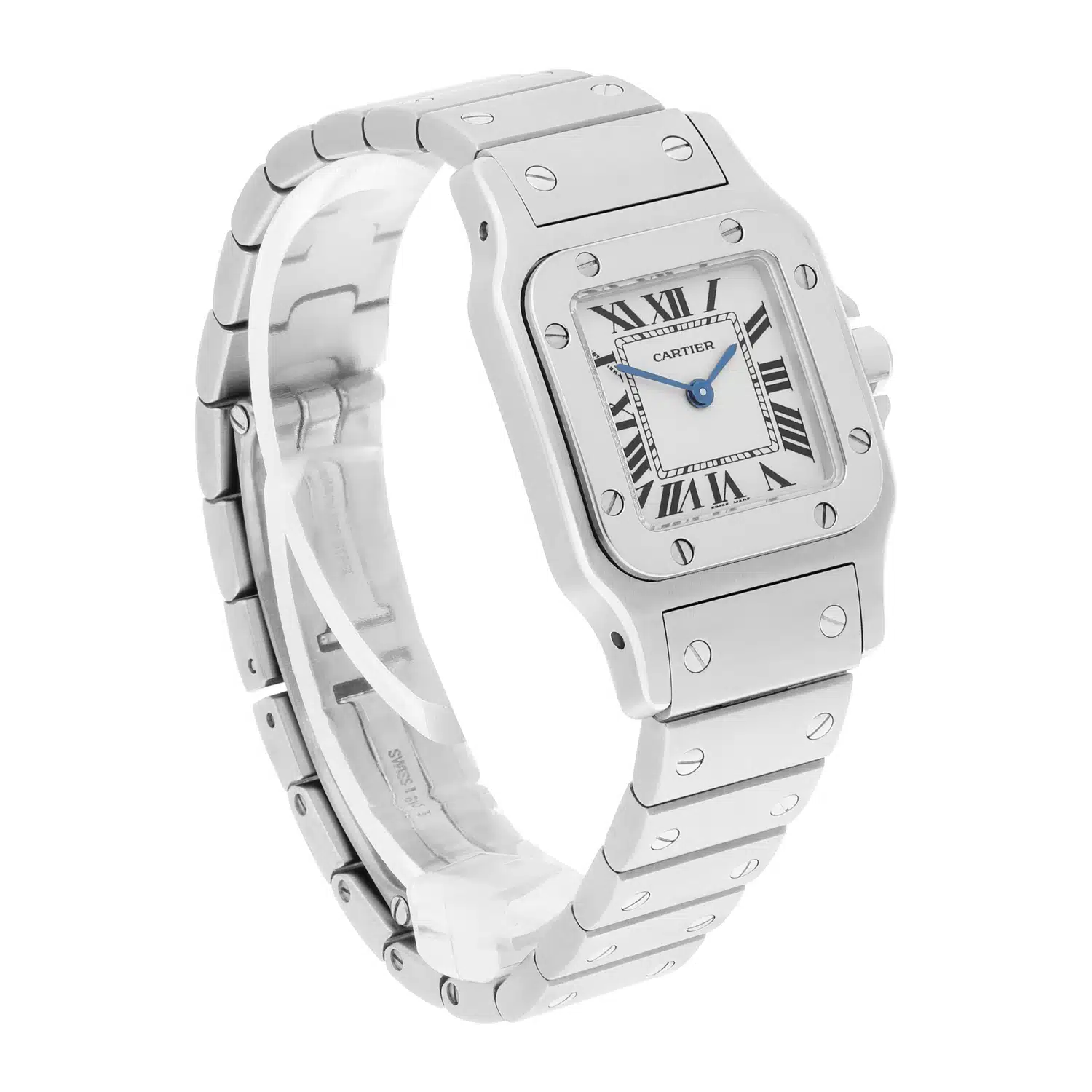 Cartier Santos Galbée Silver Dial Small Steel Ladies Watch W20056D6/1565 – image 5