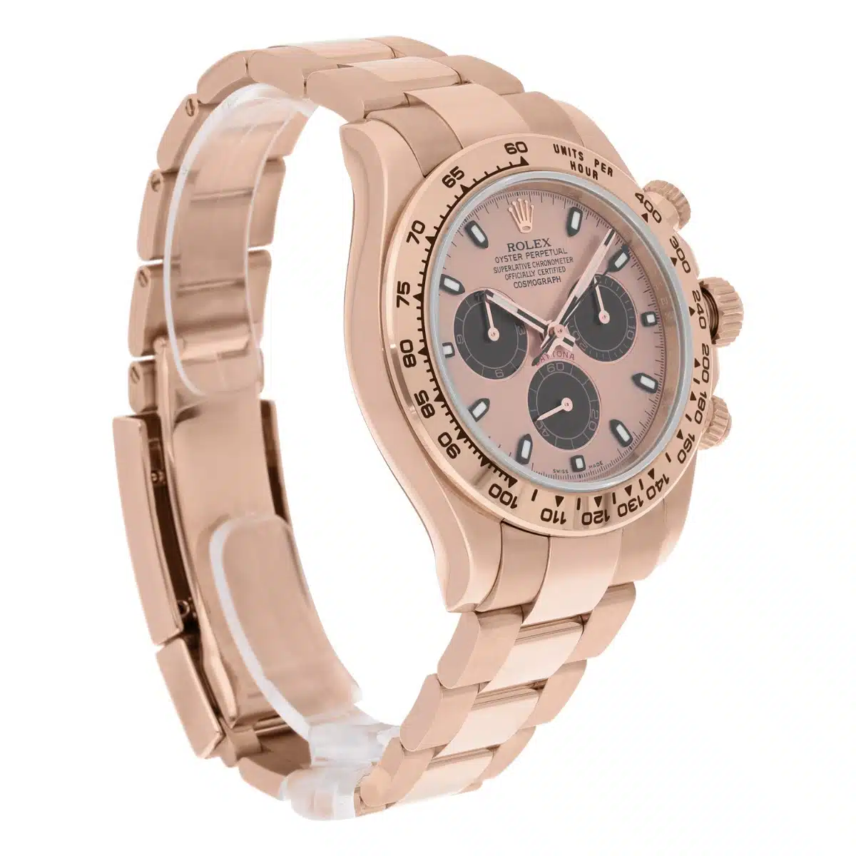 Rolex Cosmograph Daytona 116505-0009 Pink/Black Dial 18K Rose Gold Complete 2014 – image 5
