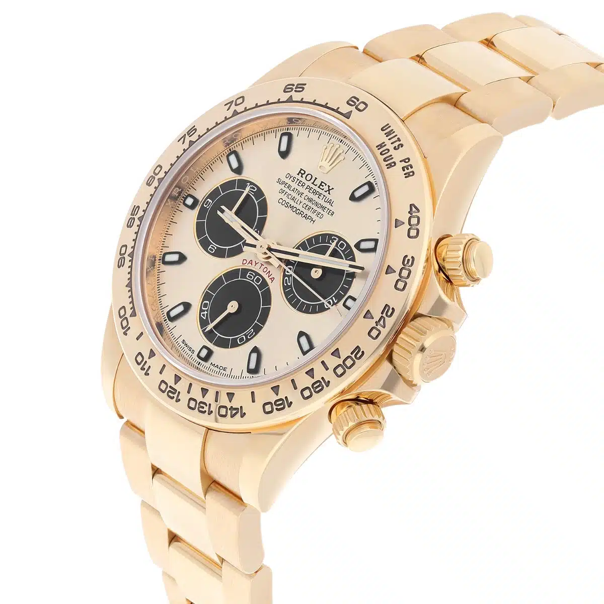 Rolex Daytona Champagne Dial “Pikachu” 40mm 18K Gold Watch 116508 BOX/PAPERS – image 3