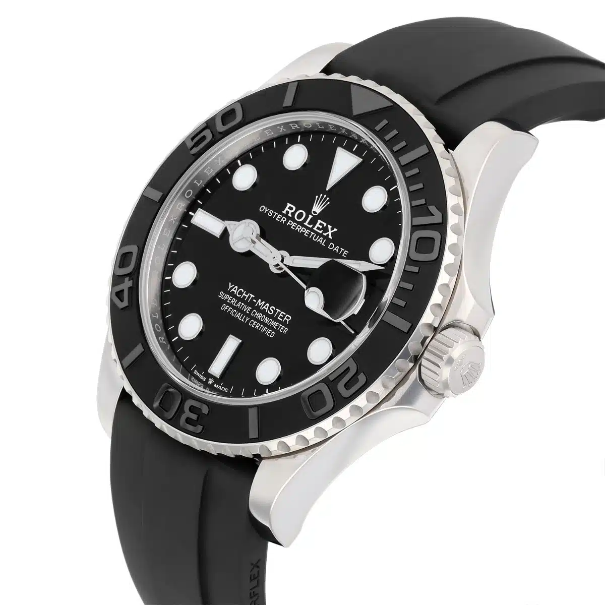 Rolex Yacht-Master 226659 42mm Oysterflex White Gold with Black Dial Watch - 2022 – image 6