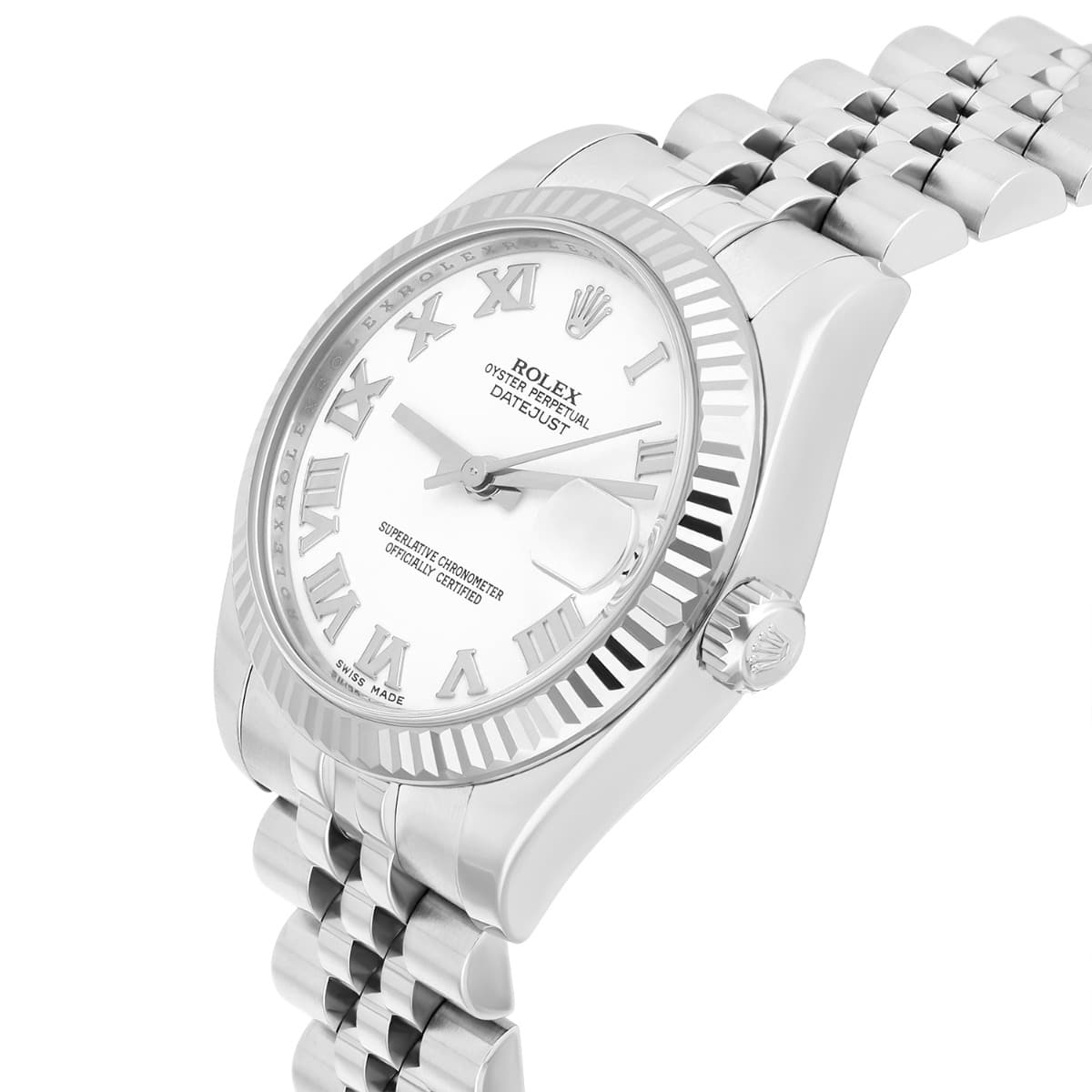 Rolex Datejust 31mm 178274-0073 Complete Stainless Jubilee White Dial Midsize Watch