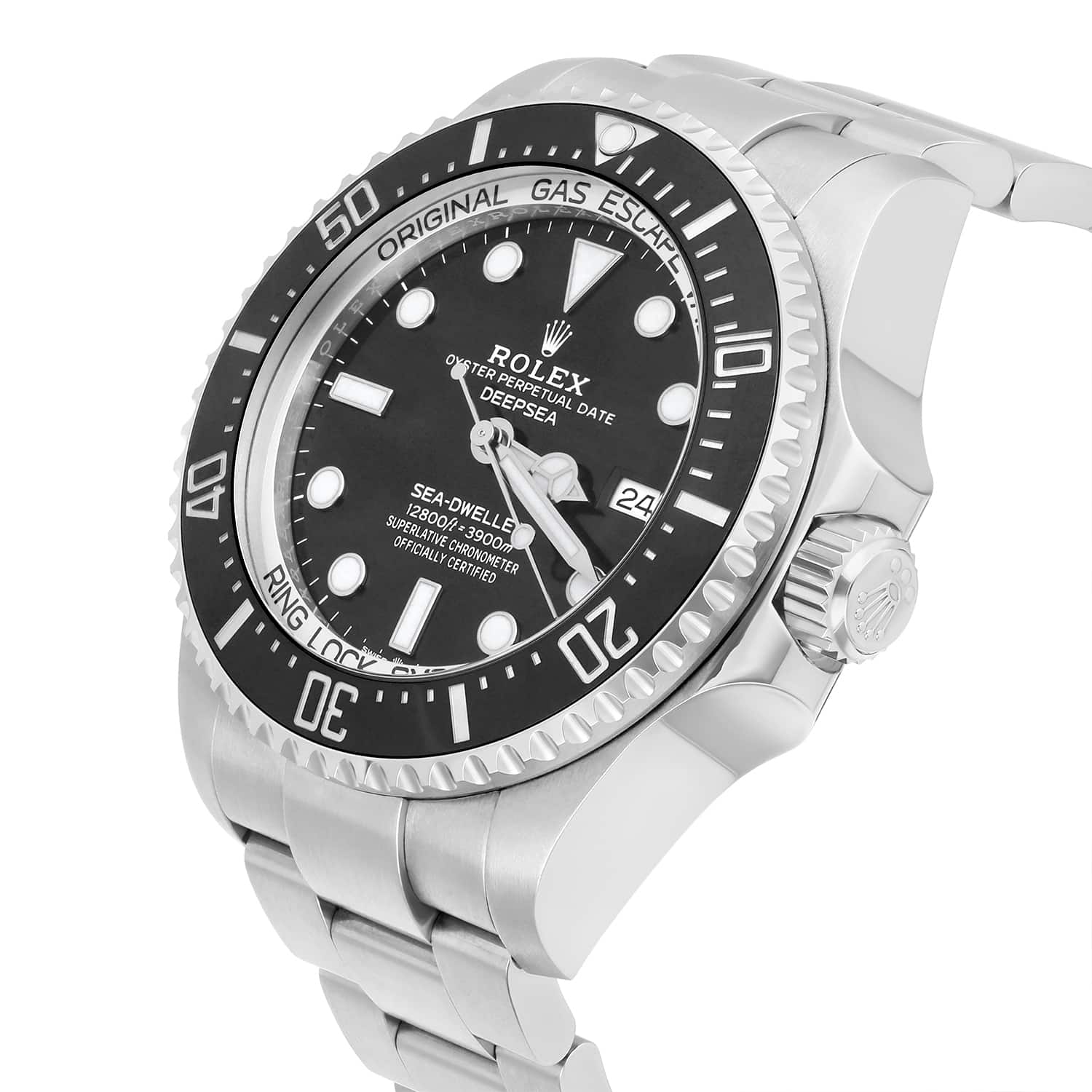 Rolex Sea-Dweller 126660 Deepsea Steel/Ceramic Black Mens 44mm Watch