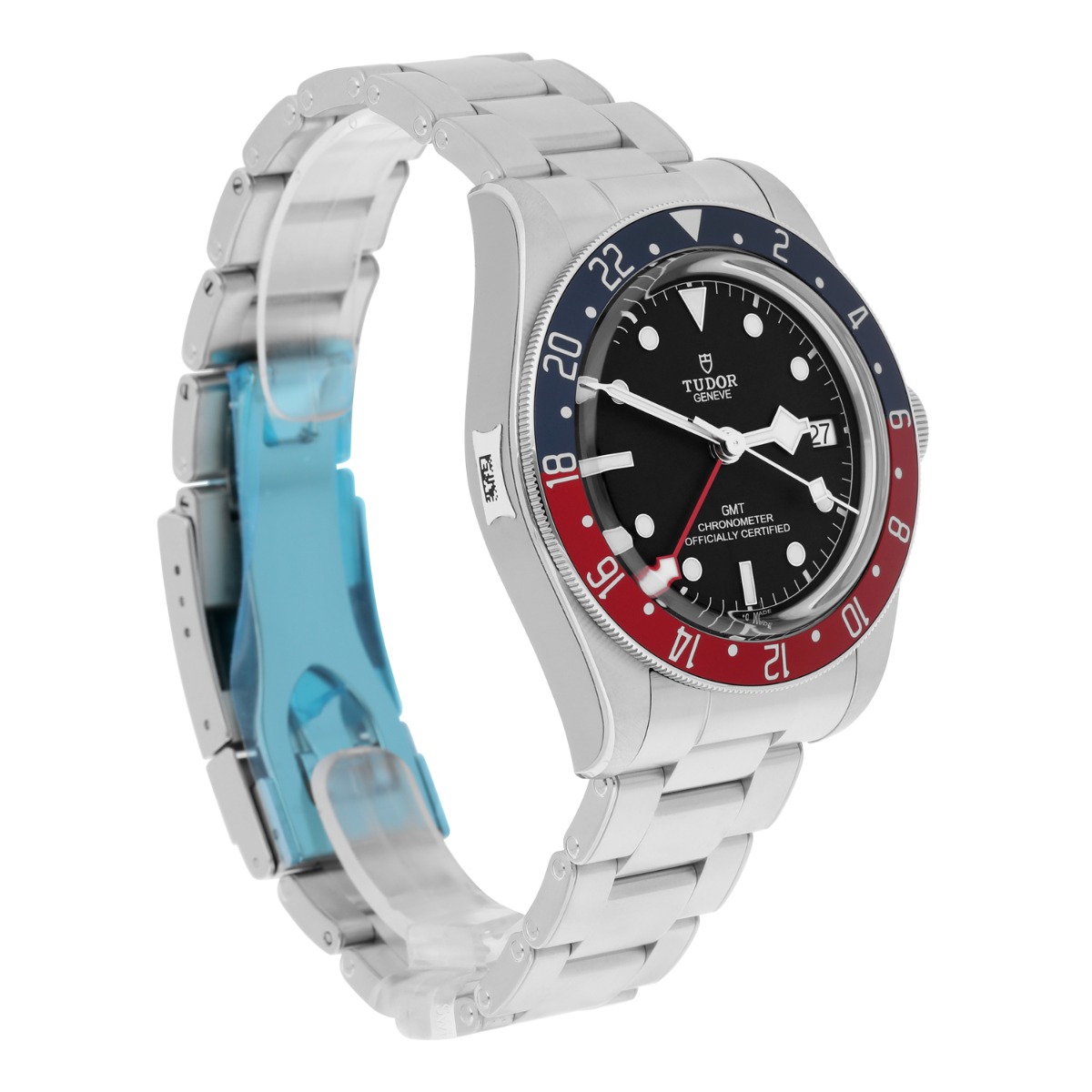 Tudor Black Bay GMT Pepsi Stainless Steel Men's Watch 79830RB Complete Unworn