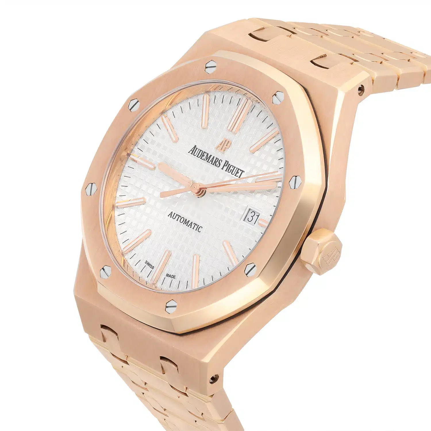 Audemars Piguet Royal Oak 15400OR.OO.1220OR.02 Selfwinding Auto Rose Gold Men 41mm Watch – image 6