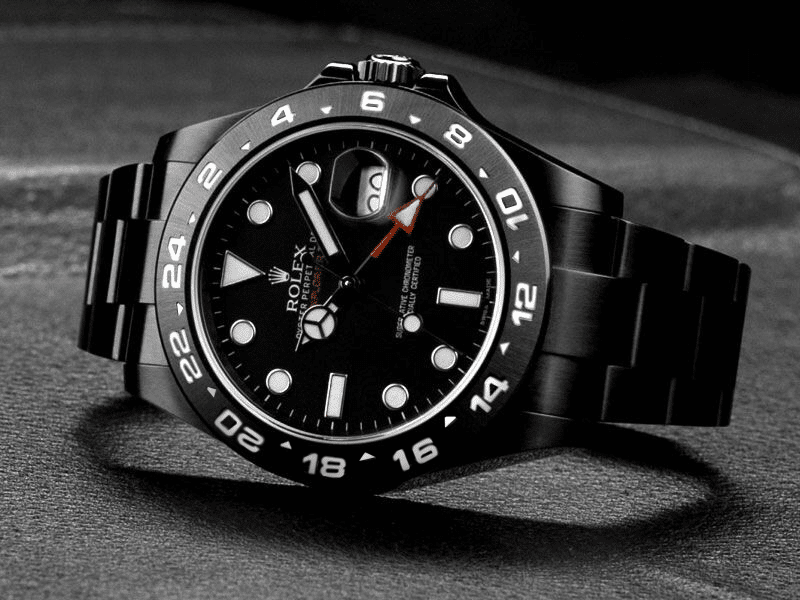rolex explorer black venom