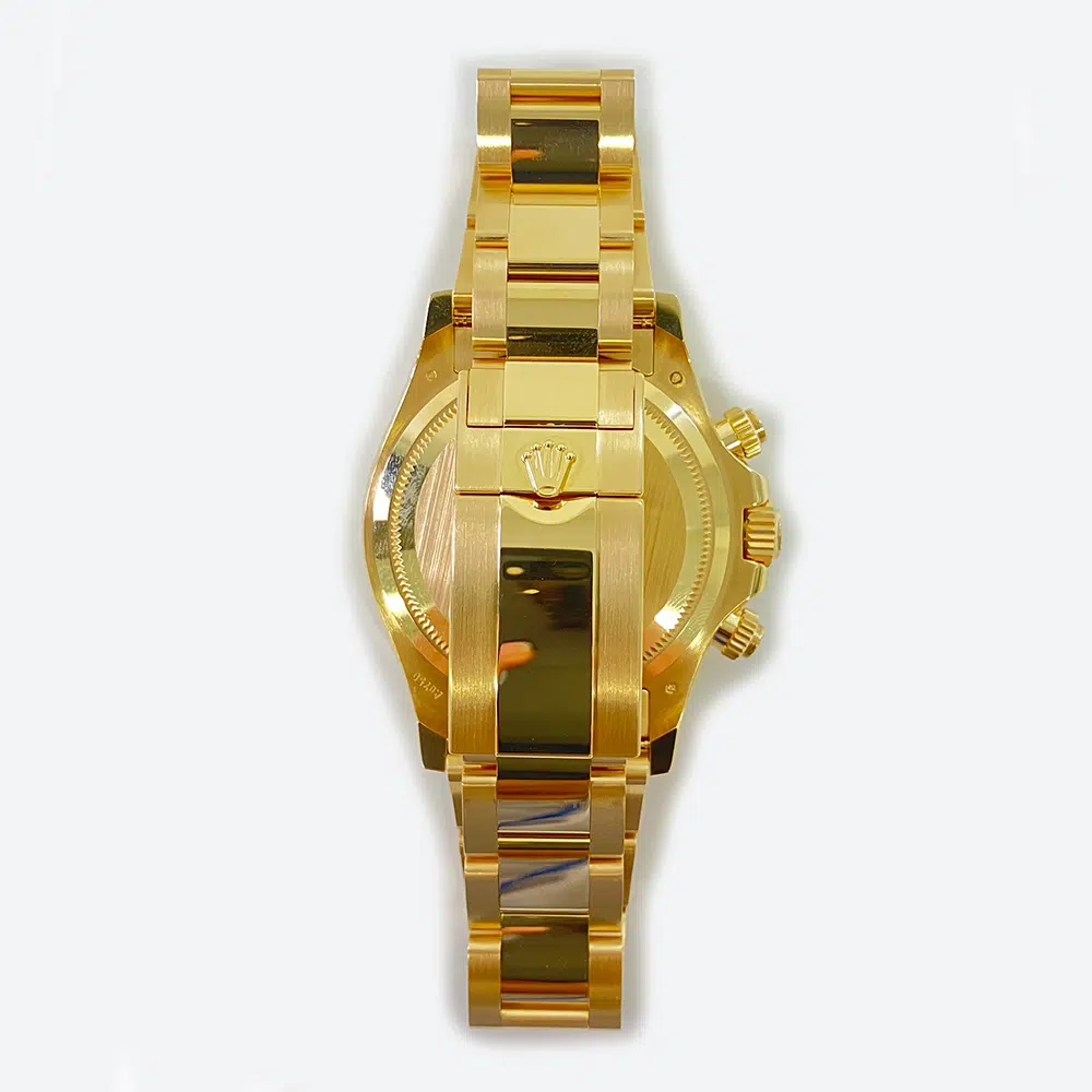 Rolex Daytona 40mm 126508 Oyster Yellow Gold Watch Black Index Dial 2023 – image 5