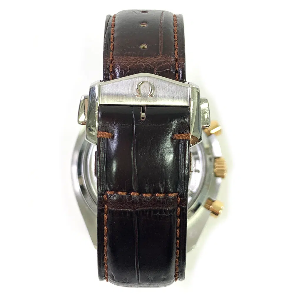 Omega Speedmaster Moon Phase Chronograph 304.23.44.52.13.001 Stainless Steel With Brown Leather Watch 2017 – image 8