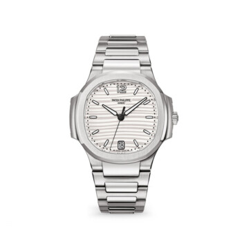 Patek Philippe Nautilus 7118/1A-010 Automatic 35.2mm Stainless Steel with White Dial Watch 2024