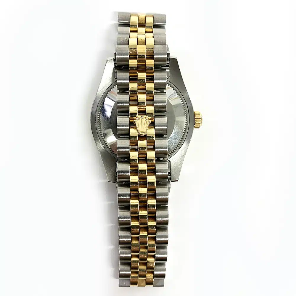 Rolex Lady-Datejust 31mm Jubilee Gold/Steel with Silver Diamond Dial Watch 2017 – image 5