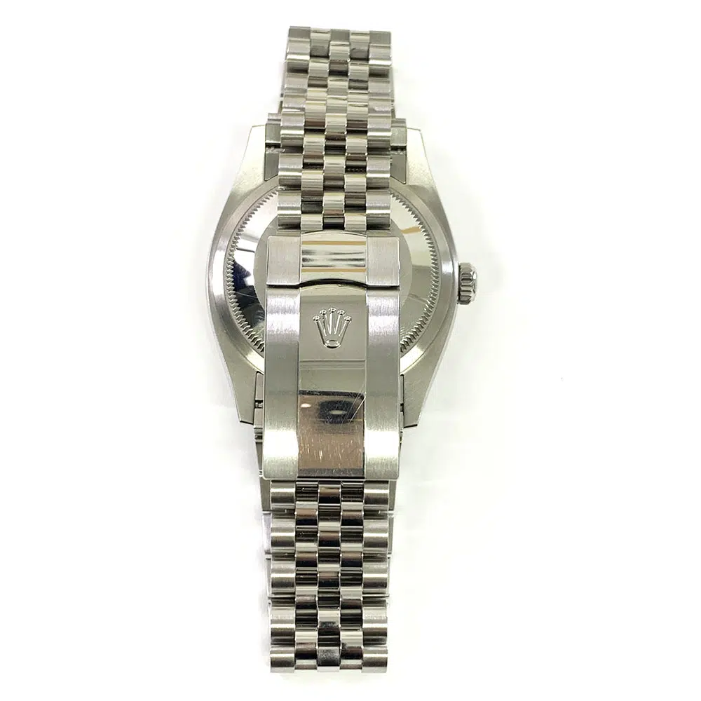 Rolex Datejust 126234 2022 Stainless Steel 36mm Jubilee Watch Wimbledon Roman Dial – image 5