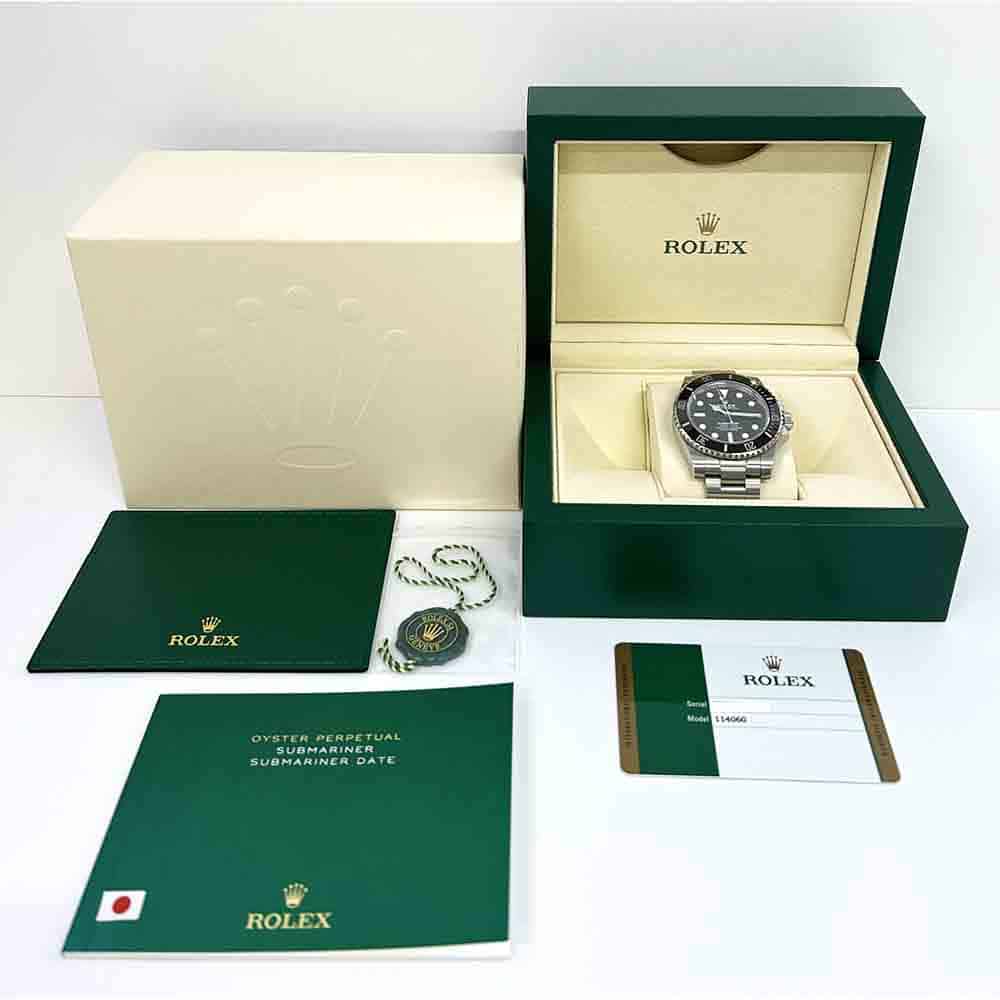 Rolex Submariner 114060 40mm Oyster Stainless Steel Watch Black Dial 2017