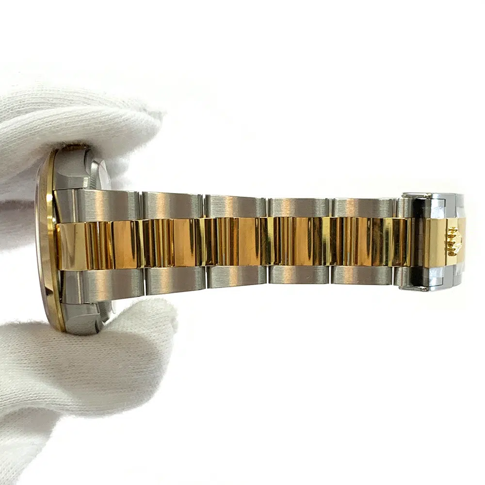 Rolex Explorer Black Dial 36mm 124273 Gold and Steel Oyster Watch 2022 – image 7
