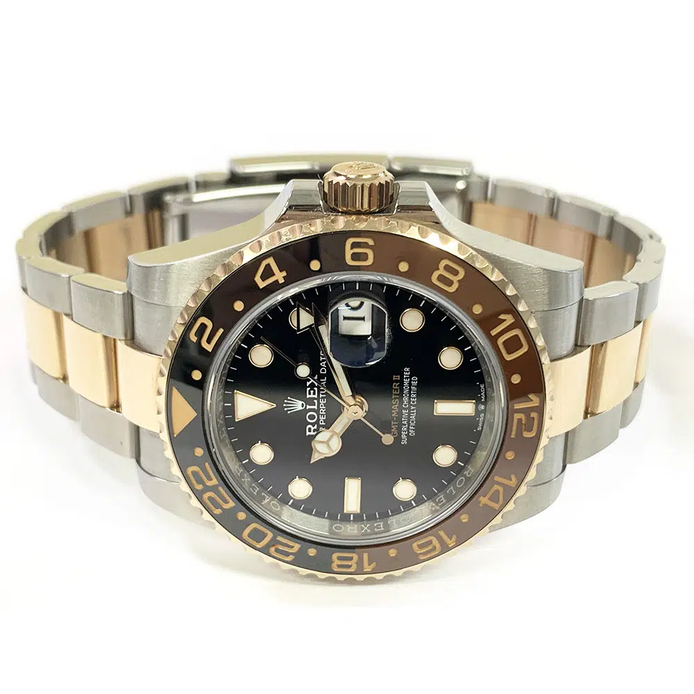 Rolex GMT-Master II Steel & Rose Gold Watch Oyster Bracelet 126711CHNR  Black Dial 2020 – image 4