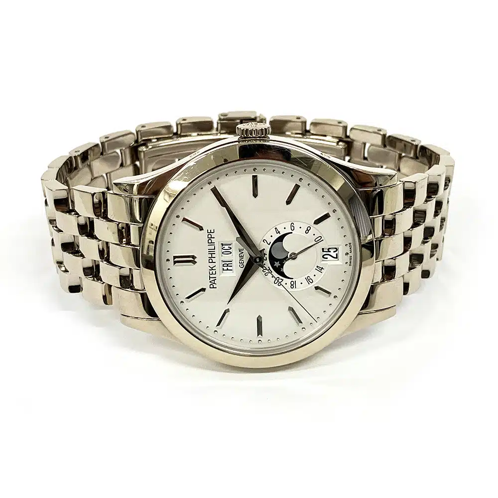 Patek Philippe Annual Calendar 38.5 mm 5396/1G-010 White Gold Watch Silver Dial 2015 – image 4
