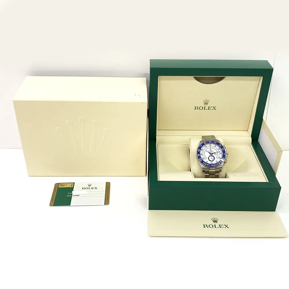 Rolex Oyster Yacht-Master II 116680 Stainless Steel White Dial 2015 – image 8