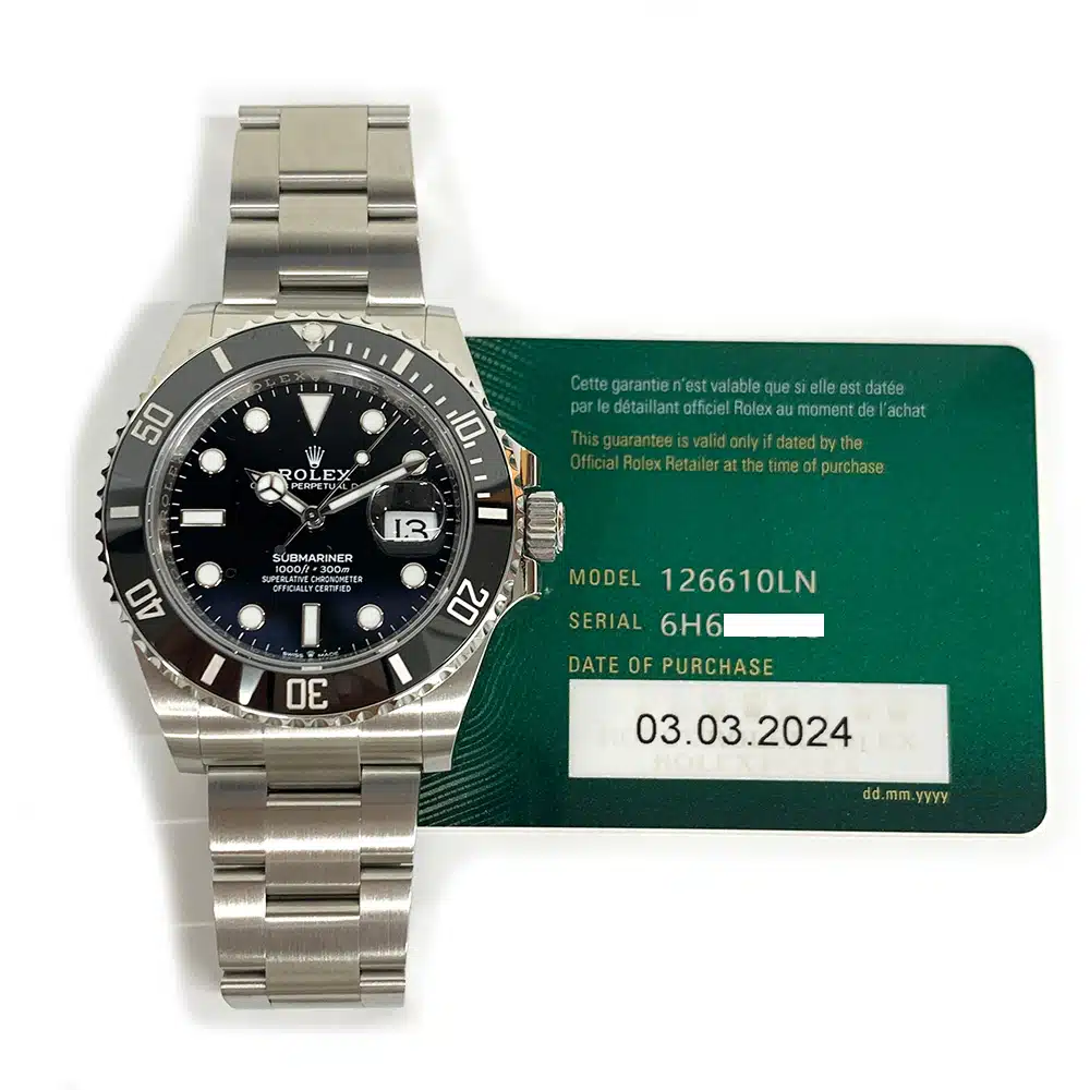 Rolex Black Dial Submariner 41mm 126610ln-0001 Stainless Steel Oyster Watch 2024 – image 2