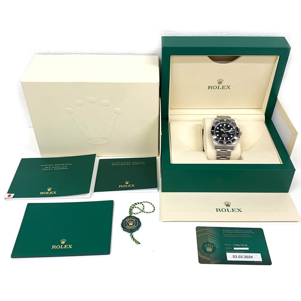 Rolex Submariner 126610LN-0001 Stainless Steel Oyster Black Dial