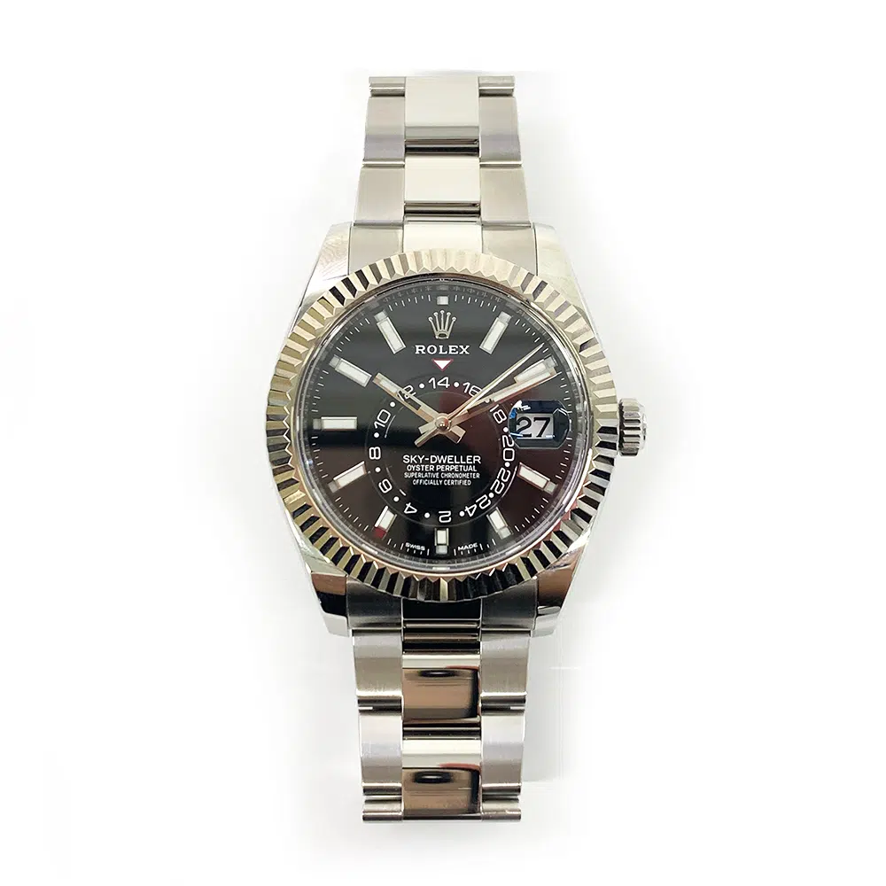 Rolex Sky-Dweller Black Dial 42mm Oyster Bracelet  326934 Stainless Steel Watch MINT 2019 – image 2