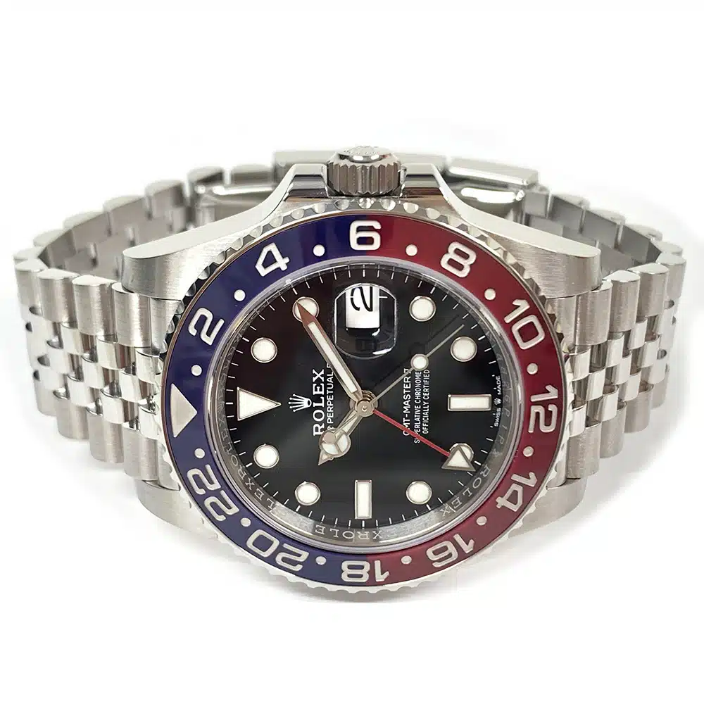 Rolex GMT-Master II  Jubilee 126710BLRO Stainless Steel Black Dial Jubilee Watch MINT 2019 – image 4