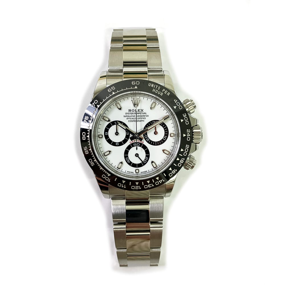 Rolex Cosmograph Daytona 116500LN 40mm Oyster Steel with White Dial Watch 2020