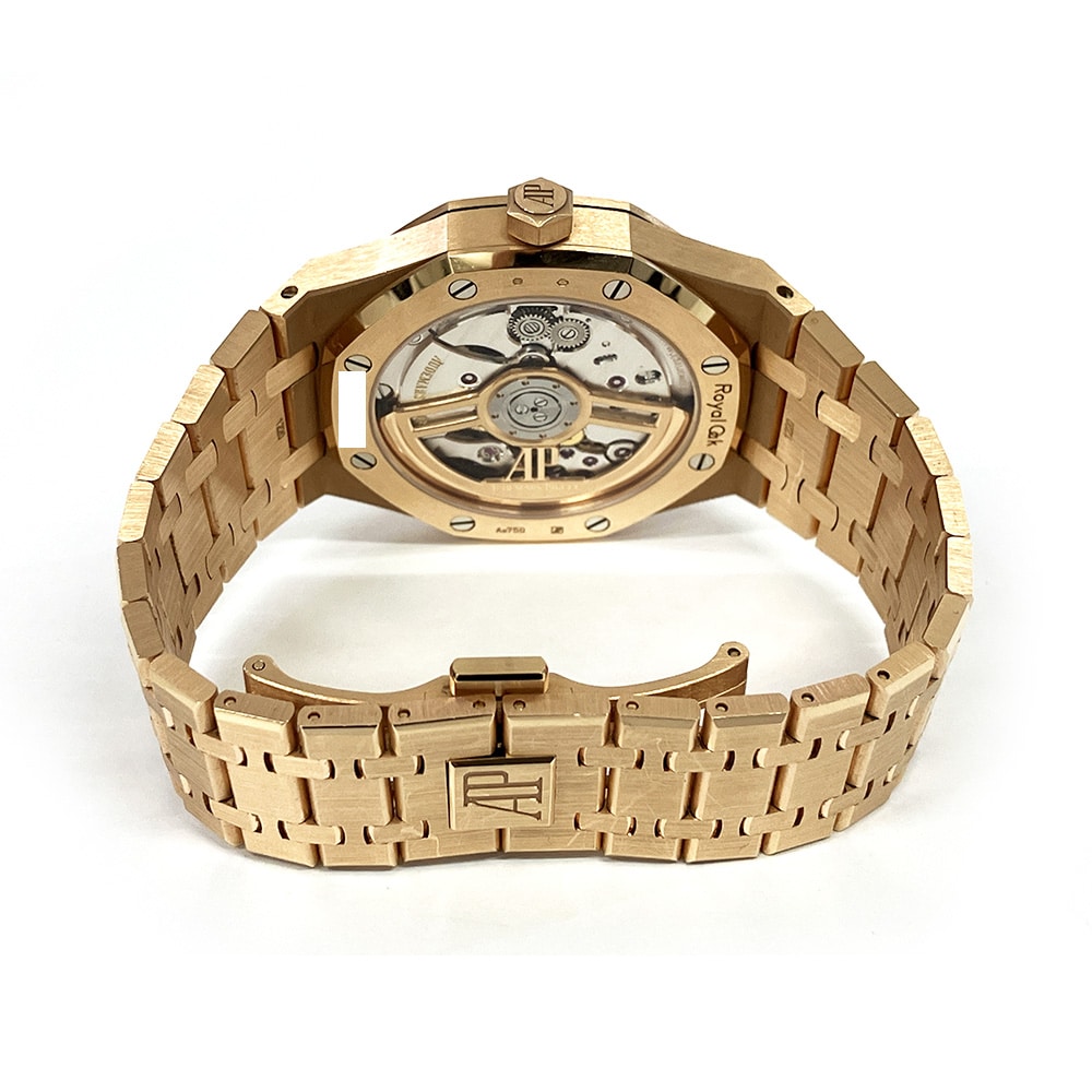 Audemars Piguet Royal Oak 15500OR.OO.1220OR.01 41mm Rose Gold with Black Dial Watch 2022