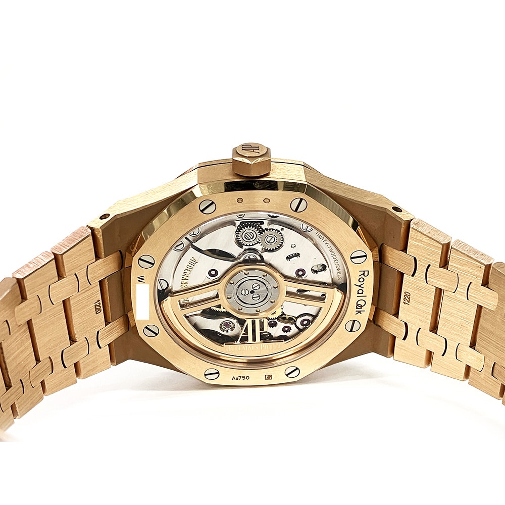 Audemars Piguet Royal Oak 15500OR.OO.1220OR.01 41mm Rose Gold with Black Dial Watch 2022