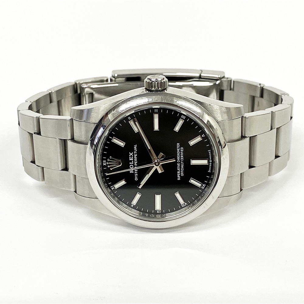 Rolex Oyster Perpetual 34mm 124200 Stainless Steel Watch Black Dial 2020