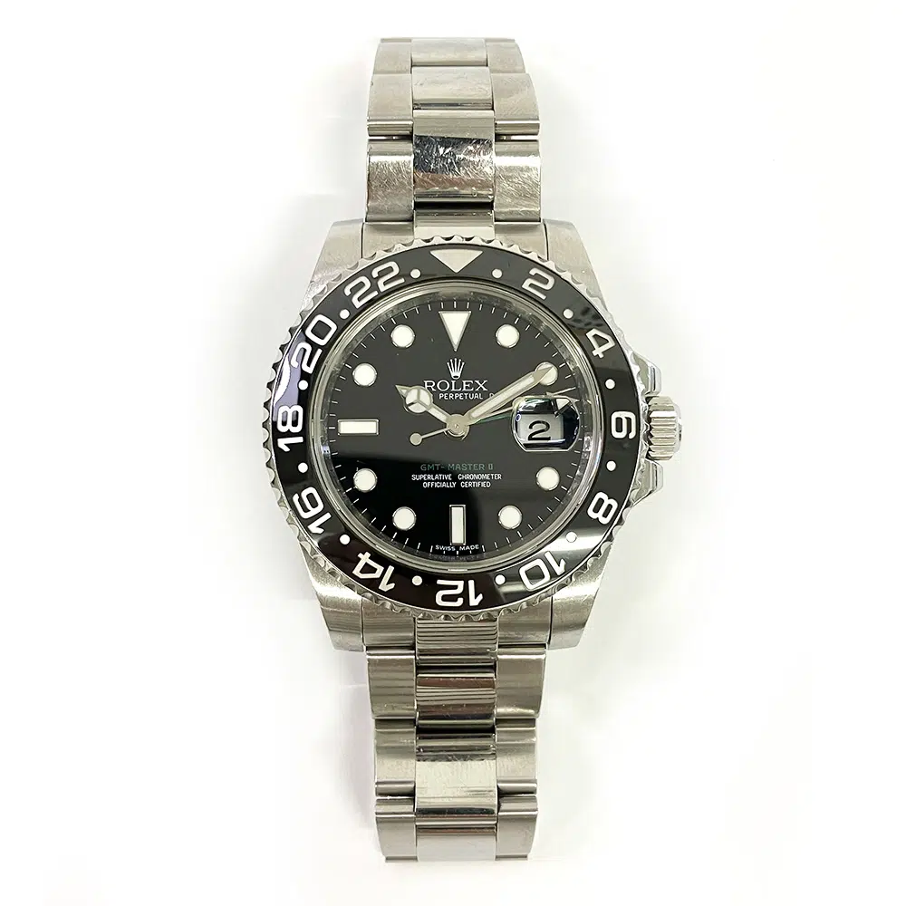 Rolex GMT-Master II Black Dial 40mm Oyster 116710LN Stainless Steel Ceramic Bezel 2011 – image 3