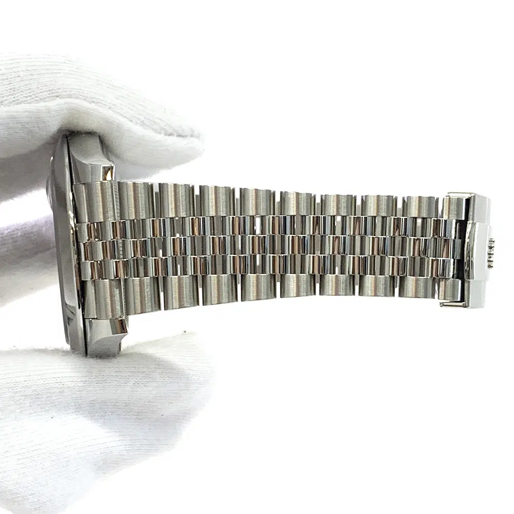 Rolex Datejust 41mm Jubilee 126300 Stainless Steel Watch Green Dial 2024 – image 7