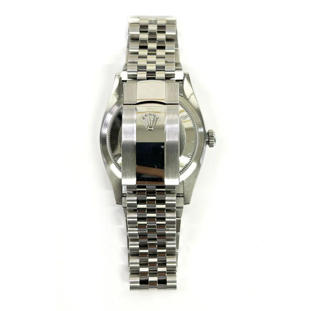 Rolex Datejust 36 Wimbledon Grey 126234  Fluted Bezel Stainless Steel Jubilee 2024 – image 5