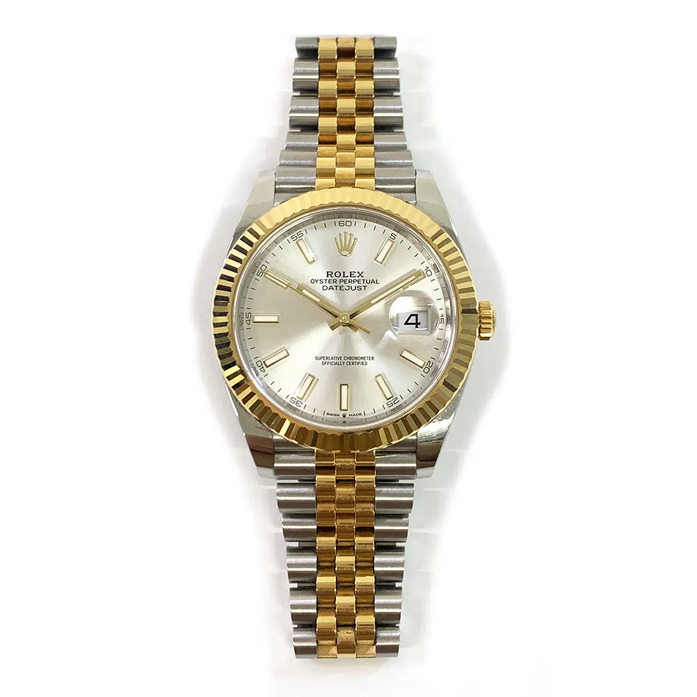 Rolex Datejust 41mm Silver Dial Jubilee 126333 Stainless Steel & Yellow Gold Watch 2022 – image 2