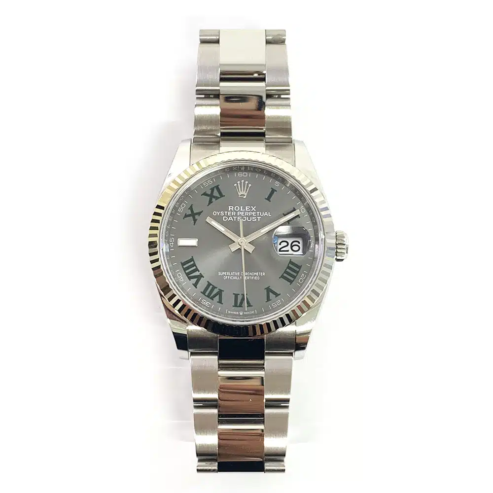 Rolex Datejust 36 126234-0046 Oyster Stainless Steel with Wimbledon Dial Watch 2024 – image 2