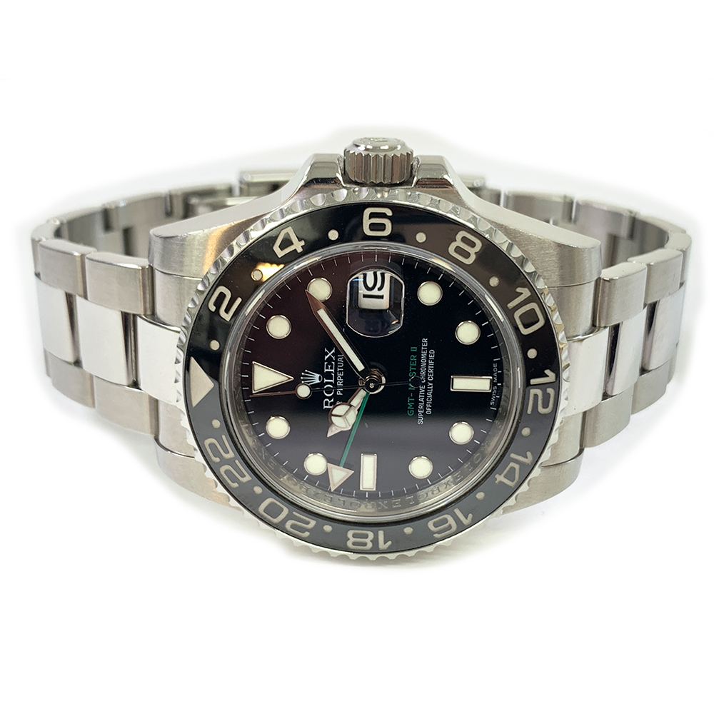 Rolex GMT-Master II 116710LN Black Dial Stainless Steel Oyster Watch 2009