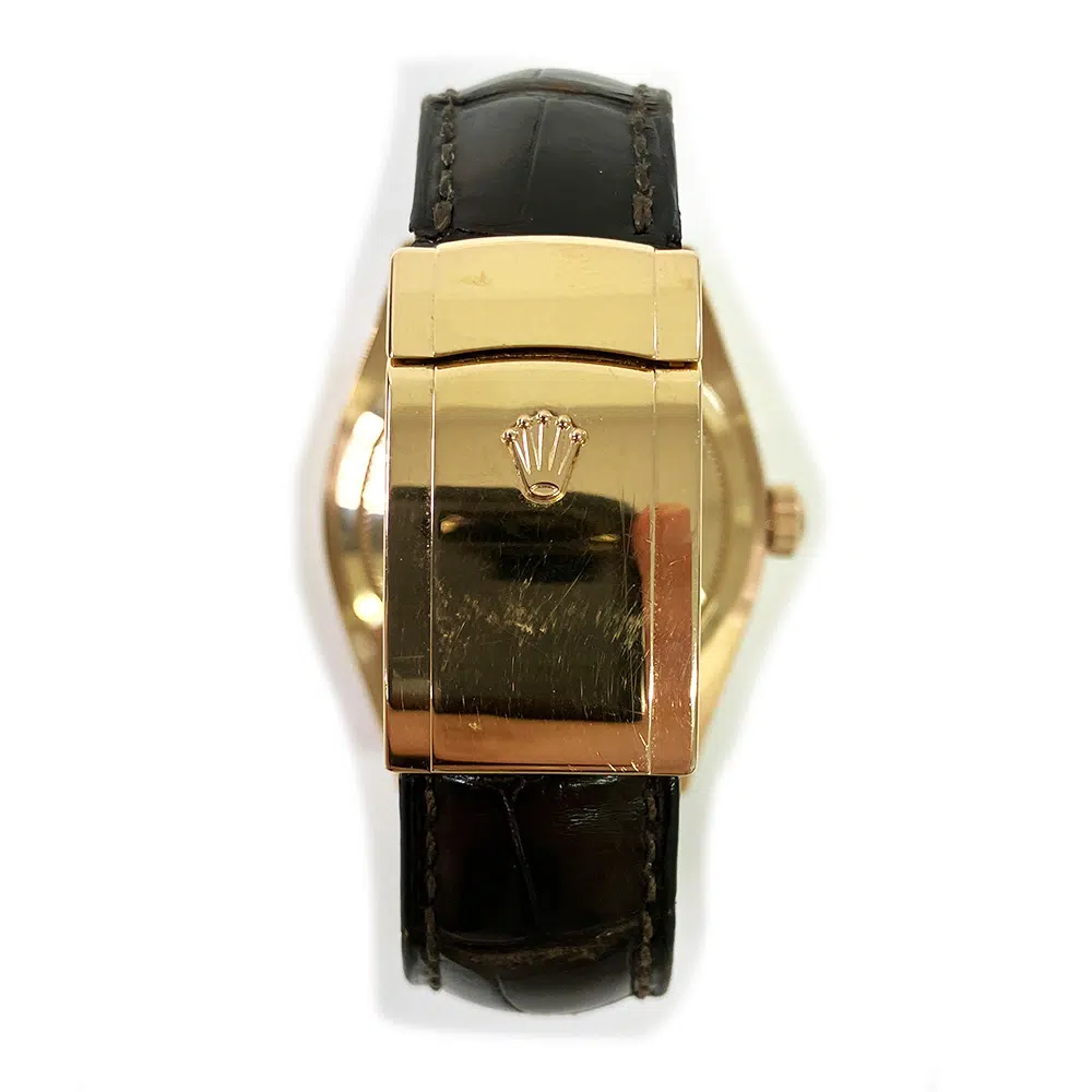 Rolex Sky-Dweller 42mm 326135 Rose Gold With Brown Leather Strap Chocolate Arabic Dial 2018 – image 5