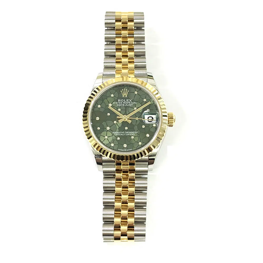 Rolex Datejust 278273 31mm Stainless Steel/Yellow Gold with Green Dial Watch 2024 – image 3