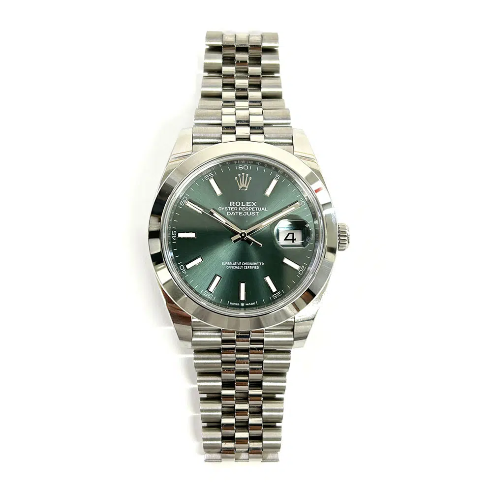 Rolex Datejust Jubilee Bracelet Green 126300 Stainless Steel Men's Watch 2024 – image 3