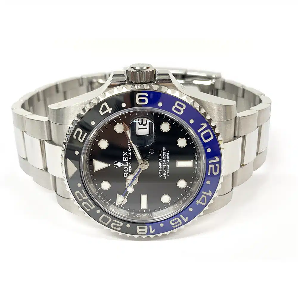Rolex GMT-Master II   Batman  Black Dial  Oyster 126710BLNR Stainless Steel Watch MINT – image 3