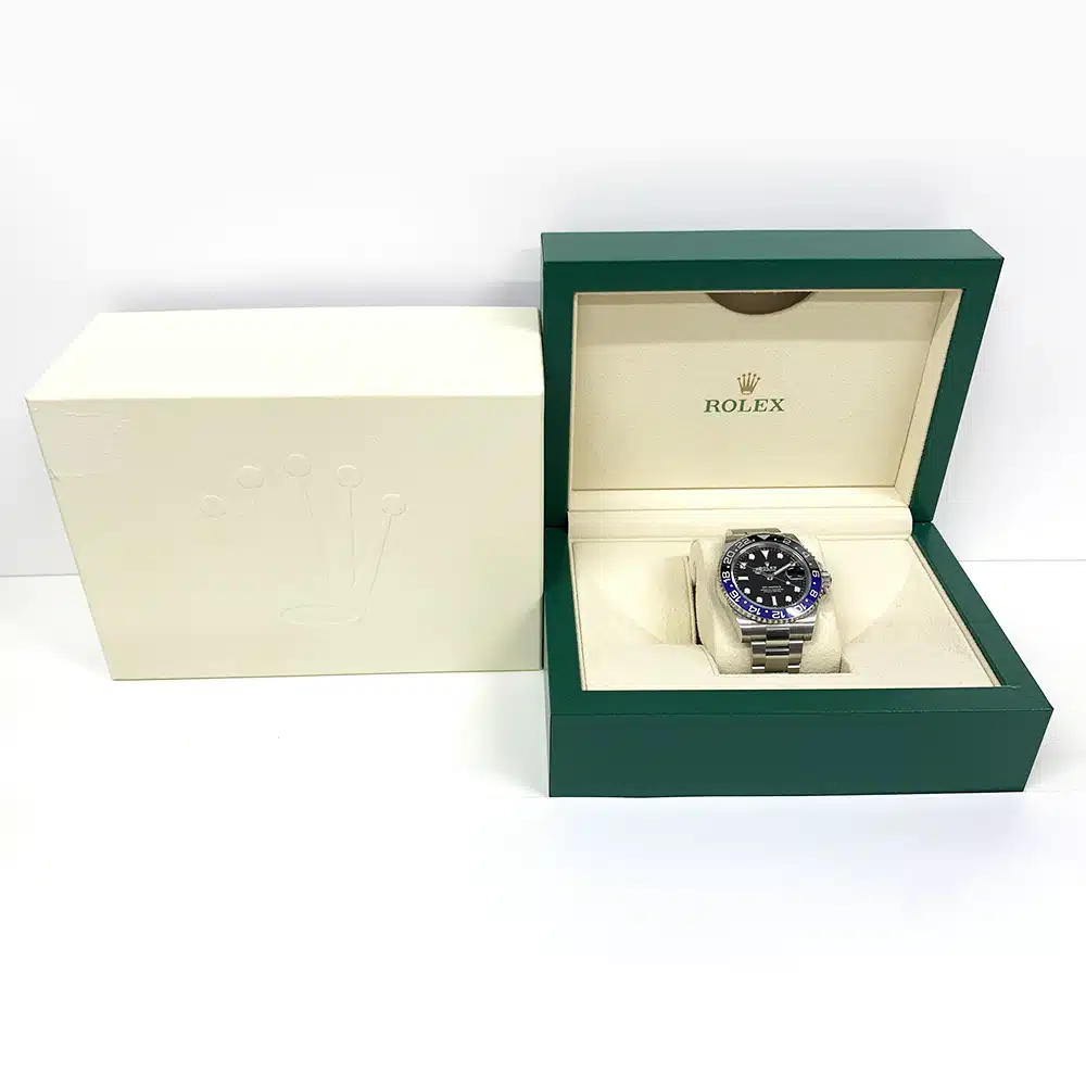 Rolex GMT-Master II   Batman  Black Dial  Oyster 126710BLNR Stainless Steel Watch MINT – image 7