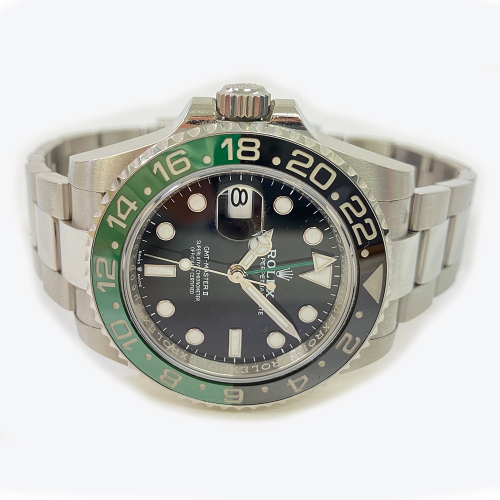 Rolex GMT-Master II Oyster 40mm 126720VTNR Stainless Steel Watch Black Dial 2022