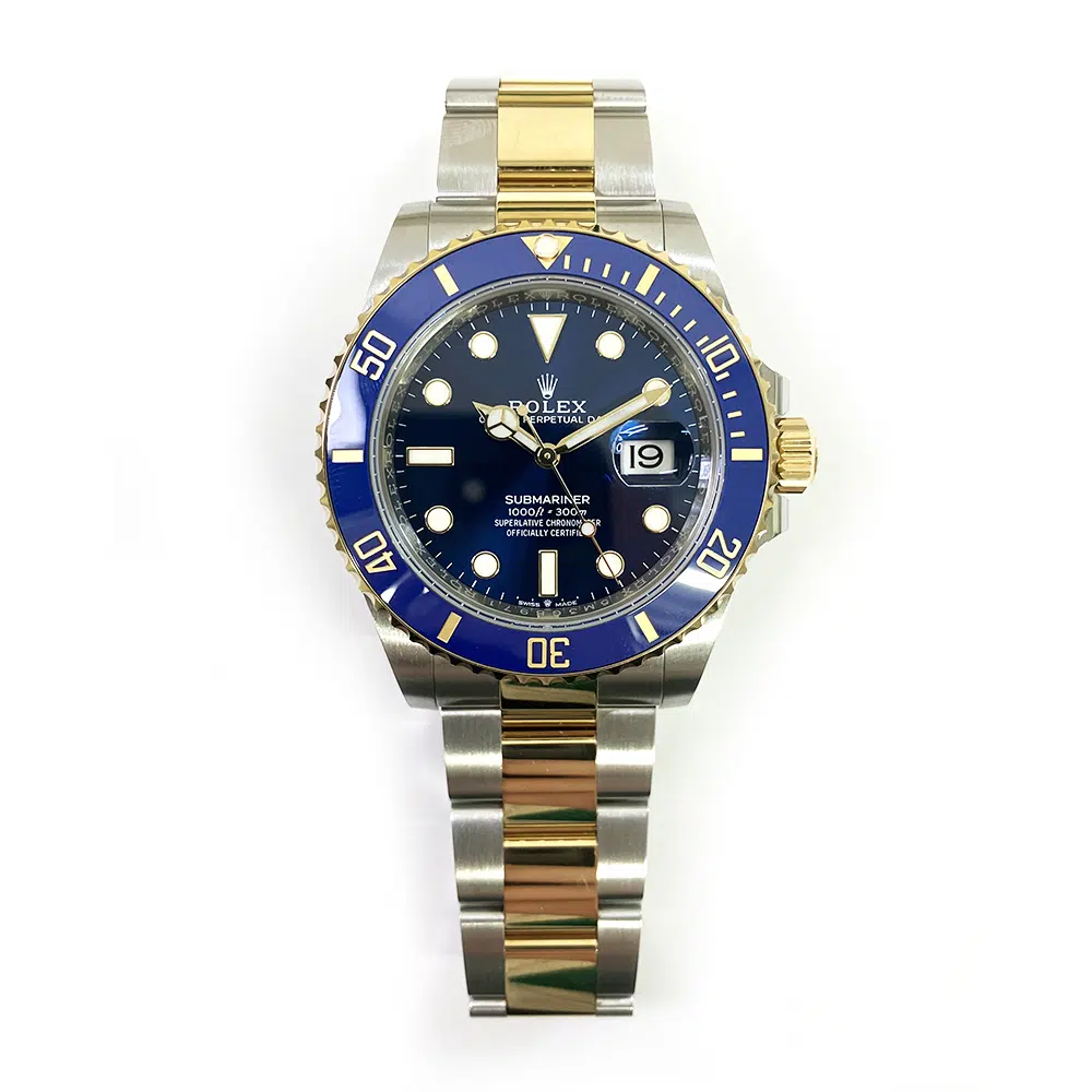 Rolex Submariner Date 41mm Oyster 126613LB Stainless Steel and Yellow Gold Watch Blue Dial – image 2