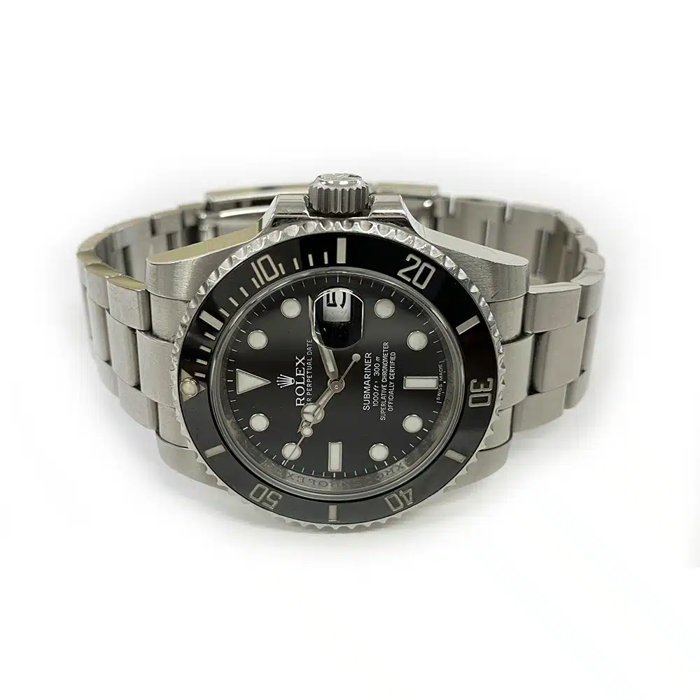 Rolex Submariner Date 40mm 116610LN Oyster Stainless Steel with Black Dial Watch 2015 – image 4