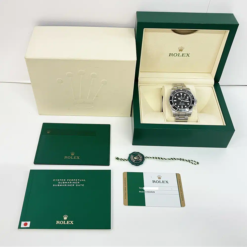 Rolex Submariner Date 40mm 116610LN Oyster Stainless Steel with Black Dial Watch 2015 – image 8