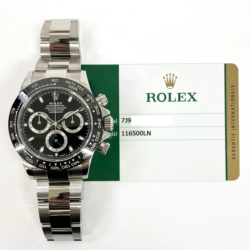 Rolex Daytona 116500LN 40mm Oyster Stainless Steel with Black Dial Watch 2017 – image 2