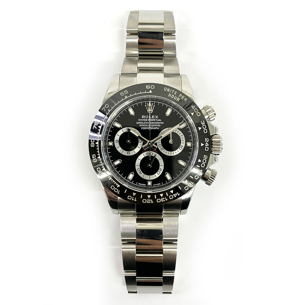 Rolex Daytona 116500LN 40mm Oyster Stainless Steel with Black Dial Watch 2017