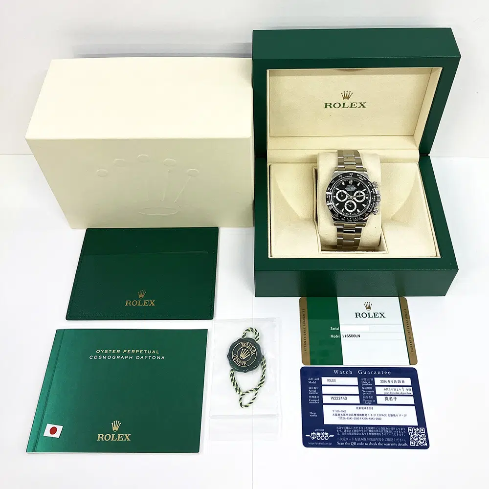Rolex Daytona 116500LN 40mm Oyster Stainless Steel with Black Dial Watch 2017 – image 8