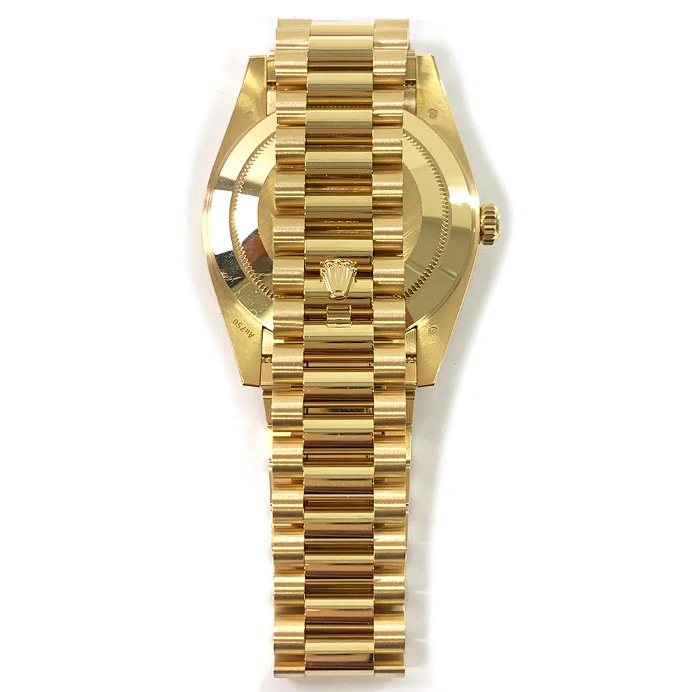 Rolex Day-Date 40 228238 yellow gold President, silver index dial - view 5