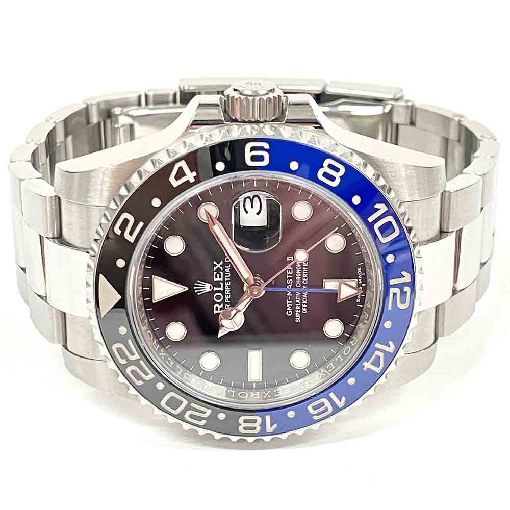 Rolex GMT-Master II 40mm 116710BLNR Oyster Stainless Steel Watch Batman Black Dial 2018
