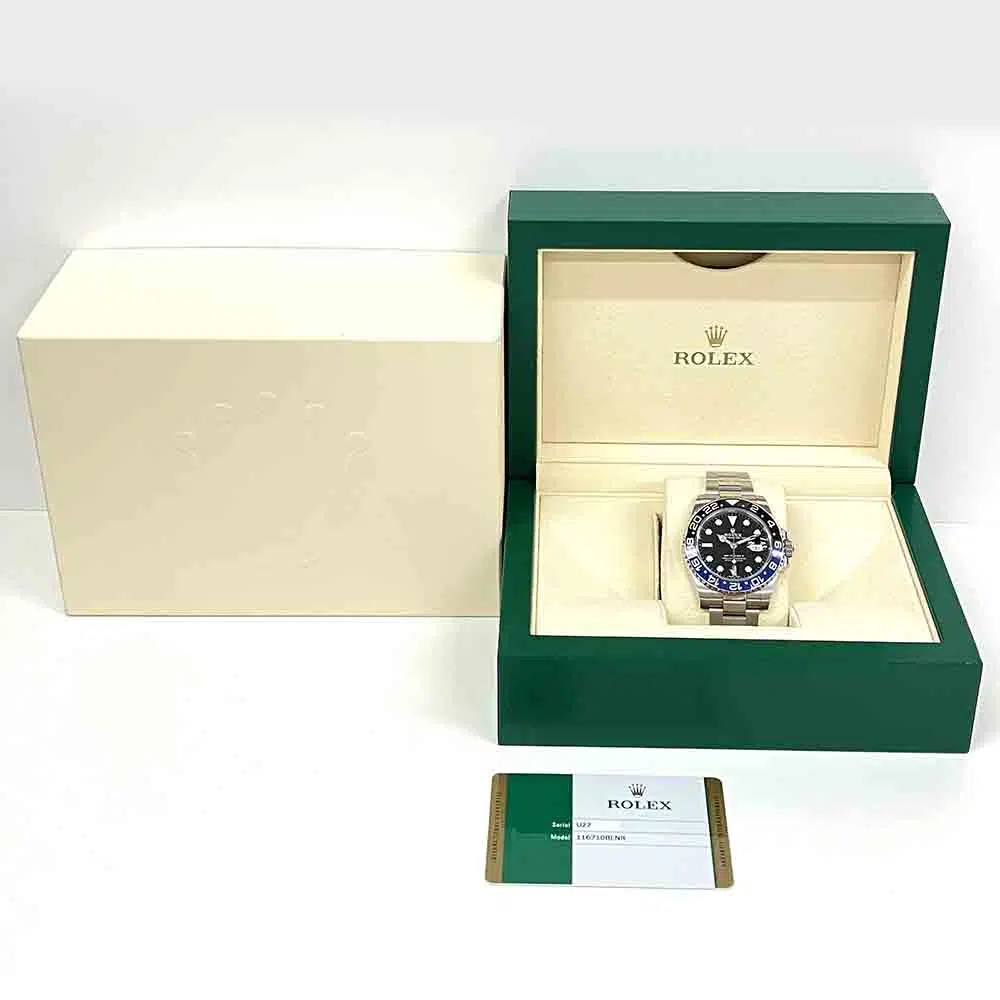 Rolex GMT-Master II 40mm 116710BLNR Oyster Stainless Steel Watch Batman Black Dial 2018 – image 8