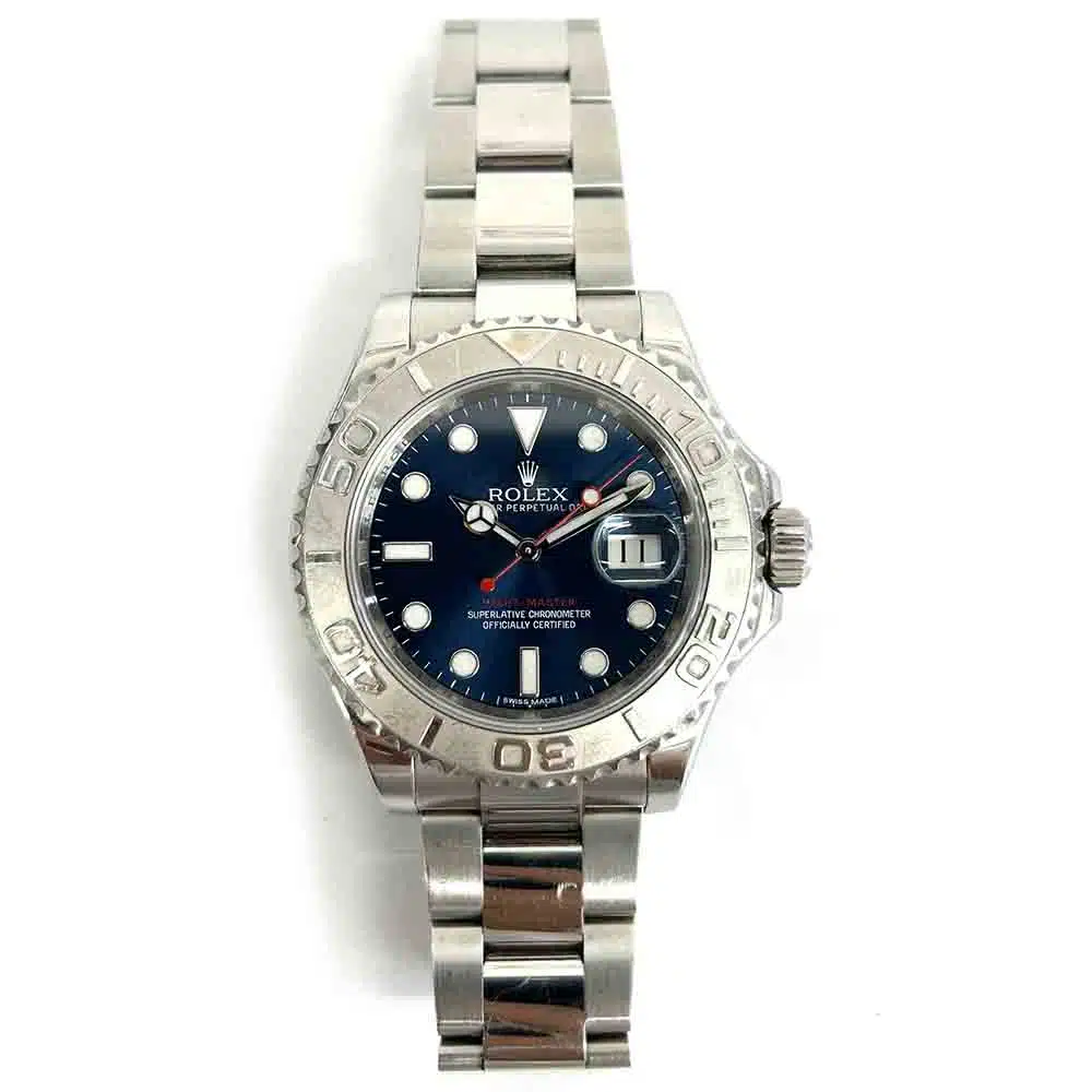 Rolex Yacht-Master 116622 40mm Oyster 116622 Stainless Steel & Platinum Watch Blue Dial 2015 – image 3